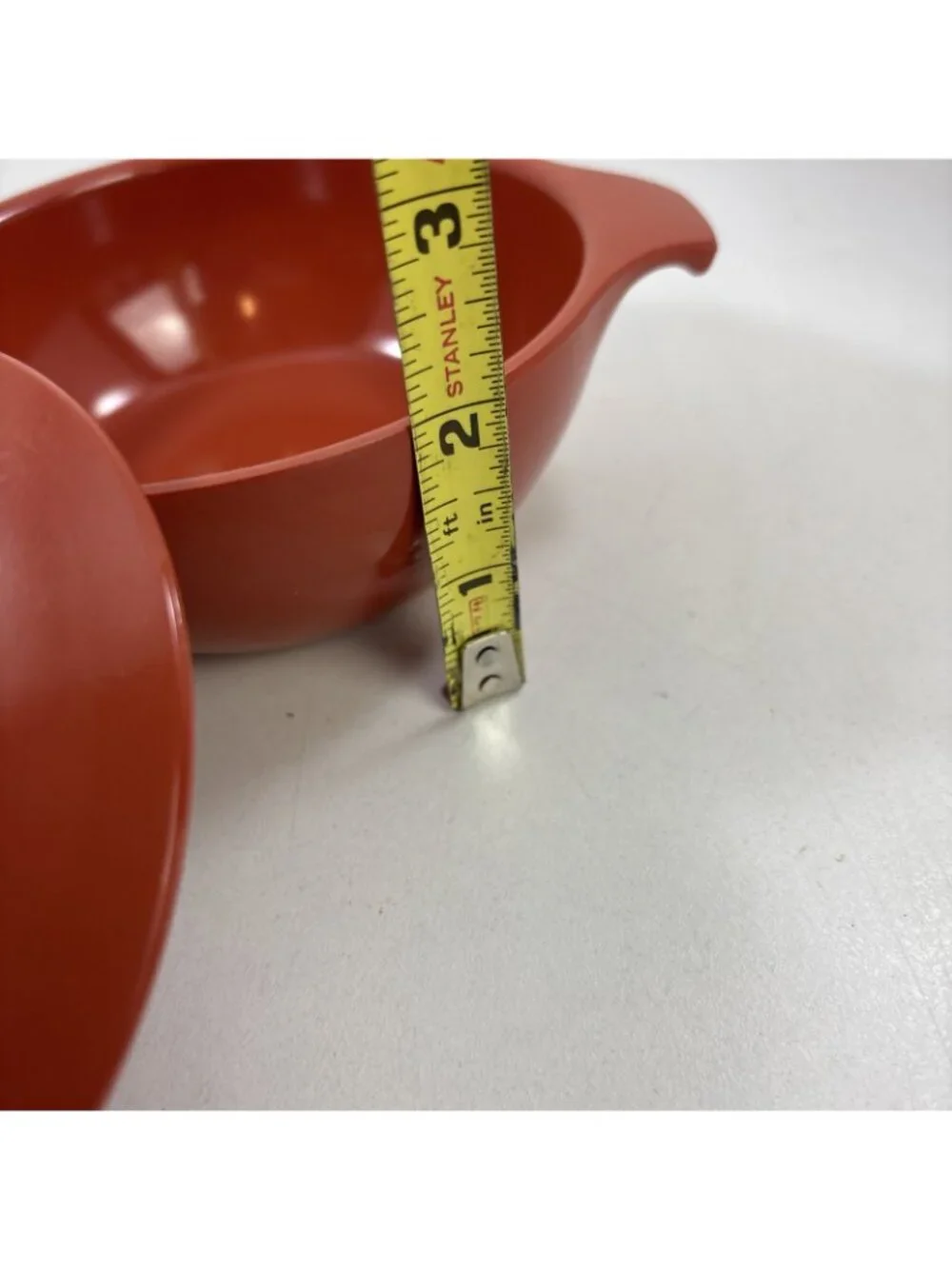 Vintage Watertown Lifetime Melmac Brunt Orange Sugarbowl